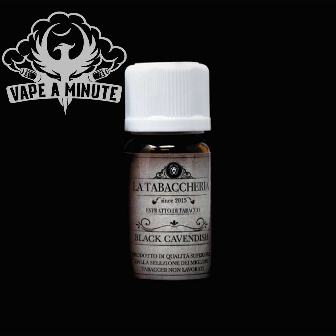 Black Cavendish Tobacco Extract 10ml • Vape a minute Shop
