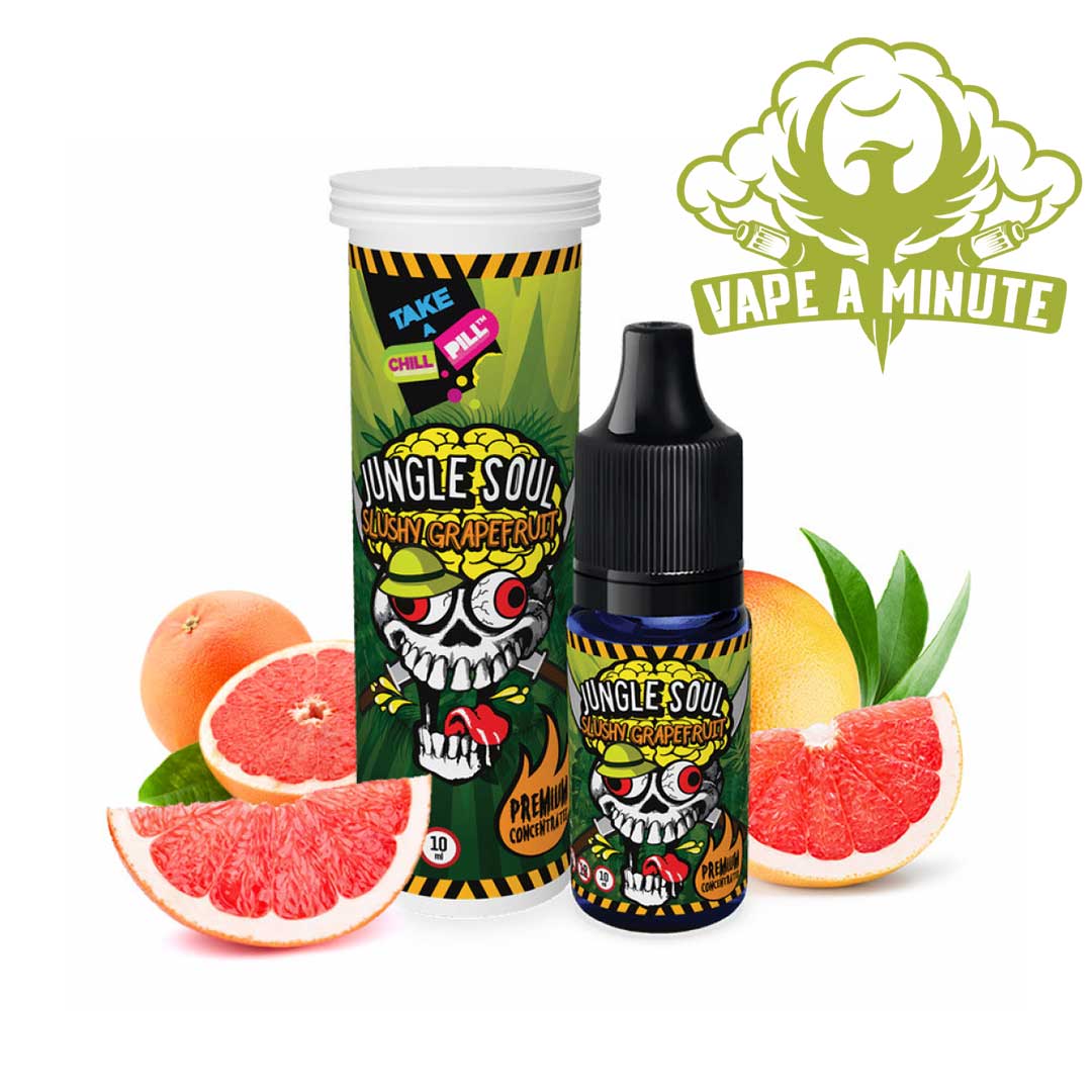 Jungle Soul Slushy Grapefruit 10ml – Chill Pill • Vape a minute Shop