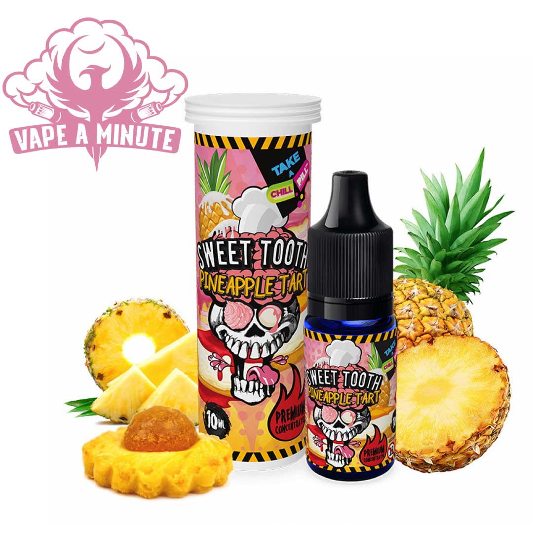Sweet Tooth Pineapple Tart 10ml – Chill Pill • Vape a minute Shop